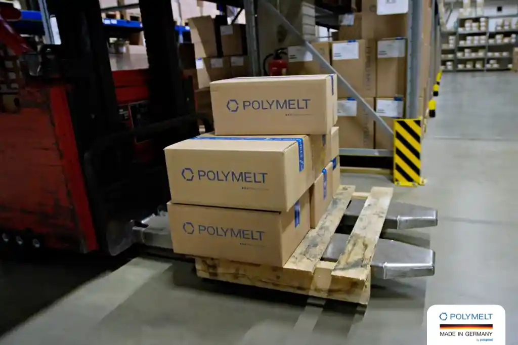 Polymelt มีระบบการขนส่งที่แข็งแรง ทำให้ได่สินค้าในเวลาไม่นาน