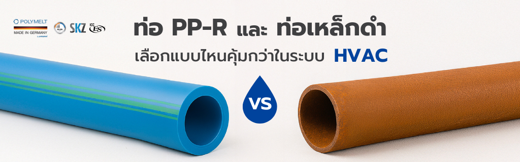 PP-R Pipe vs Steel Pipe